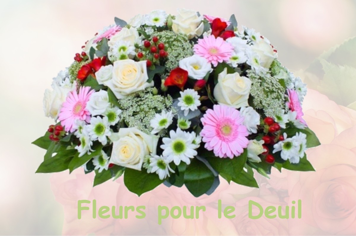 fleurs deuil MONTCRESSON